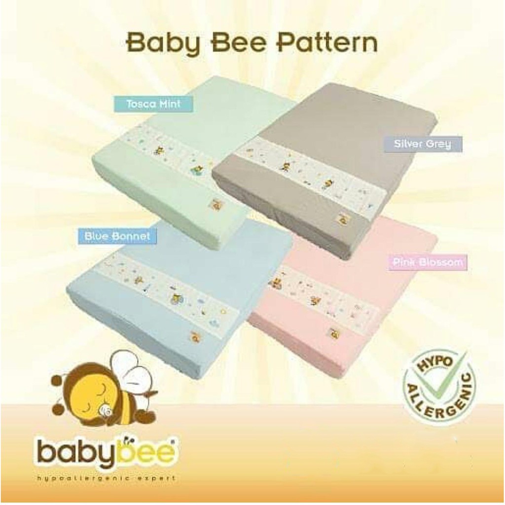 BABY BEE FINE BED LINEN PATTERN SIZE 95 X 65 CM