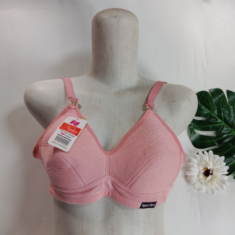 BH Bra Sport Wanita Remaja Dewasa Tanpa Busa 1PCS/3PCS/6PCS