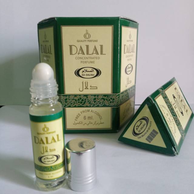 Gorsir parfum  aroma DALAL 6ml 100% non al kohol merk AS-SALAM