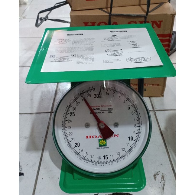 TIMBANGAN DUDUK 30 KG HOASEN