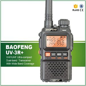 HT Handy Talky Mini Baofeng UV 3R plus Dual Band Termurah