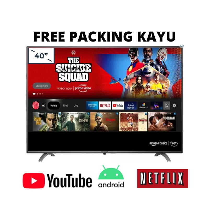 PROMO SMART TV LED 40 INCH HD WEYON TV LED MURAH GARANSI TV SMART YOUTUBE NETFLIX