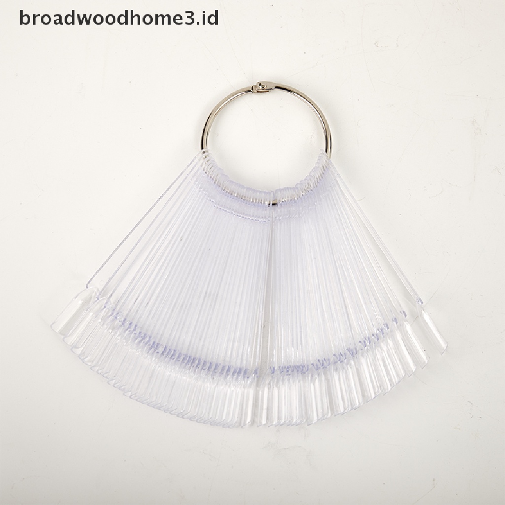 Swatch Stand Display Kuku Palsu Bahan Akrilik