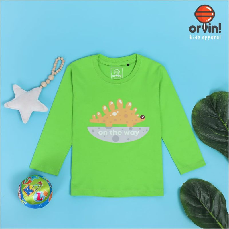 Kaos Tangan Panjang Anak Orvin Kids