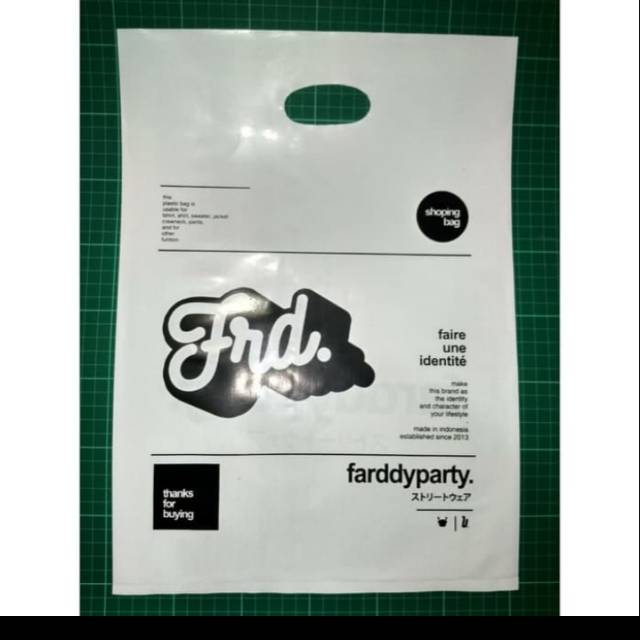 

SABLON PLASTIK CUSTUMN DESIGN PE PLONG