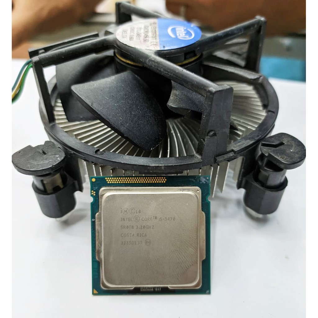 Prosesor Intel Core i5 ivibride 3470 + Fan intel