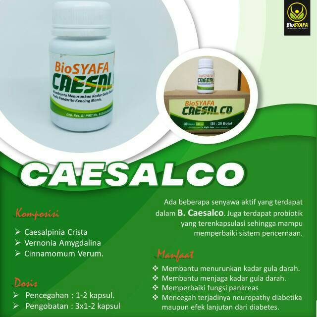 PROBIOTIK BIOSYAFA CAESALCO Kapsul