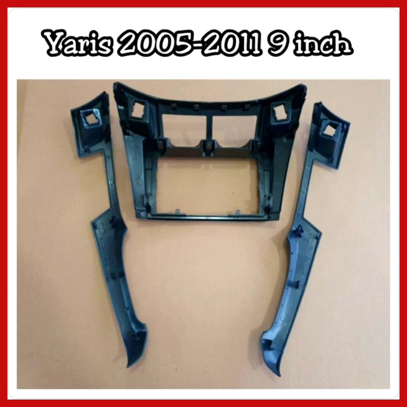 Frame Head Unit Yaris 2005-2011 Layar 9 inch