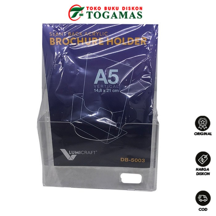 

Tokotab - Acrylic Display Brosur Vertical DB-5003