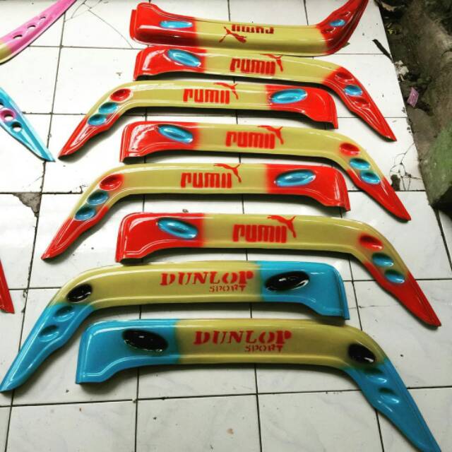 Talang air canter engkel dutro dyna bahan fiber