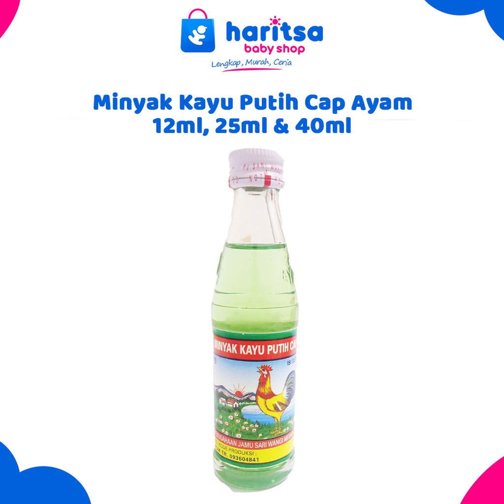 Minyak Kayu Putih Cap Ayam Botol Kaca