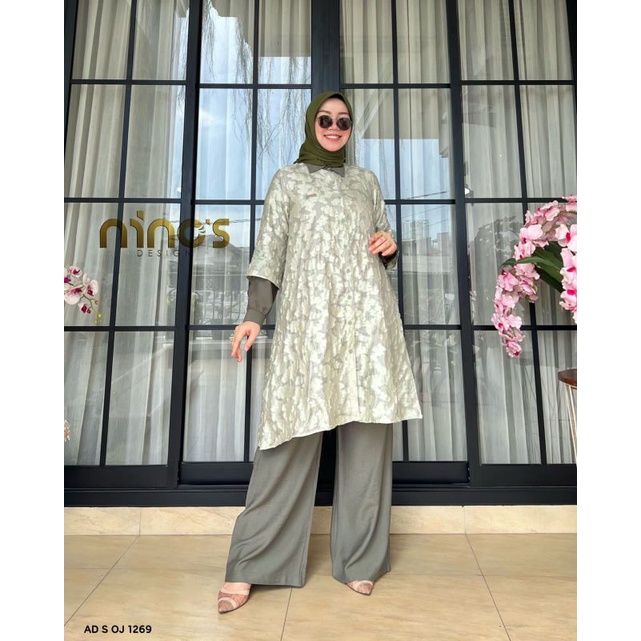 SETELAN CELANA DAN TUNIK BY NINOS DESIGN 1269