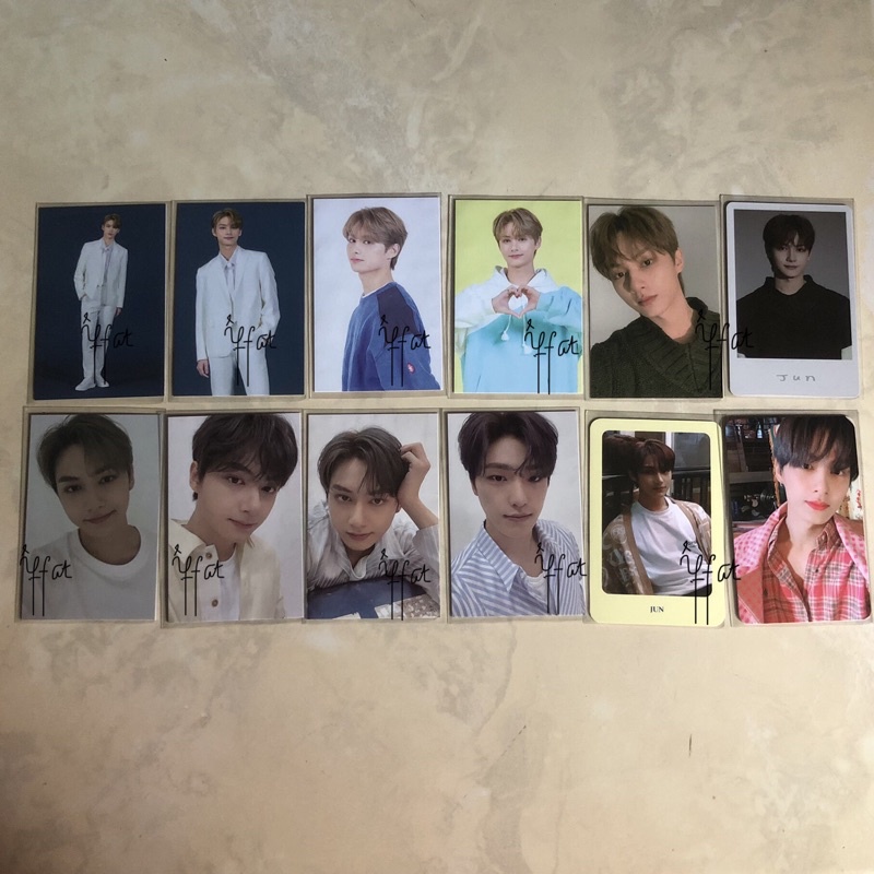 Seventeen JUN merchandise photocards - PC JUN DINO