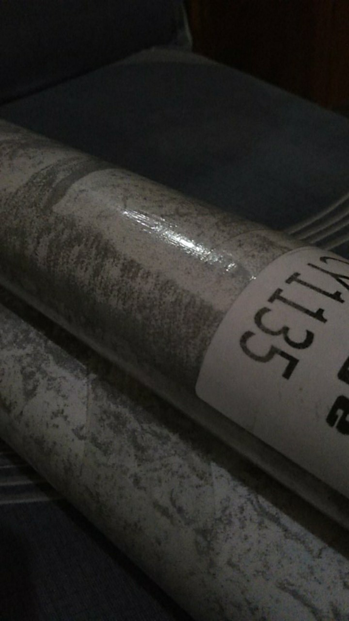 Grosir Murah - Wallpaper Sticker Dinding Motif Batu Bata Putih Minimalis Modern Dekorasi Ruangan 10m