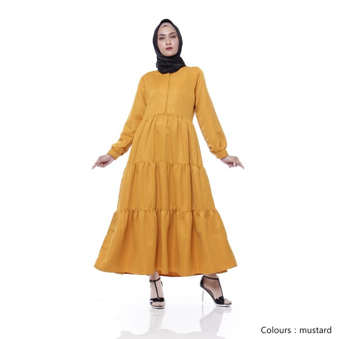 Baju Gamis Wanita | Alana Maxi Dress | Gamis Syari Muslim