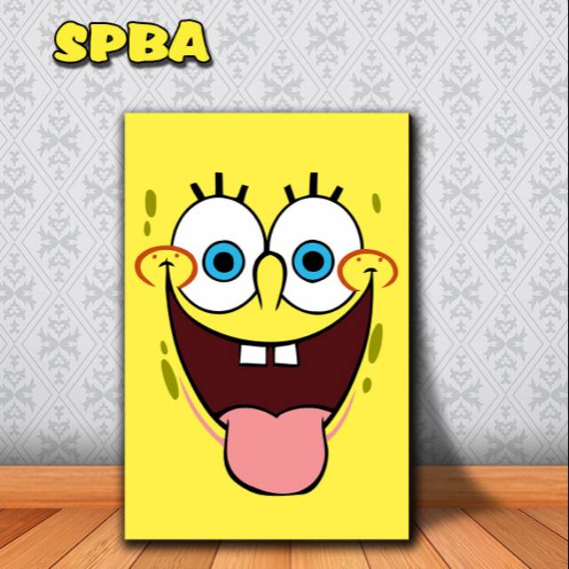 Hiasan dinding spongebob walldecor spongebob squarepants pajangan dinding kartun