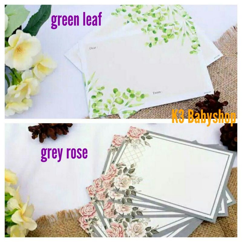 Greeting Card kartu ucapan selamat tambahan kado gift