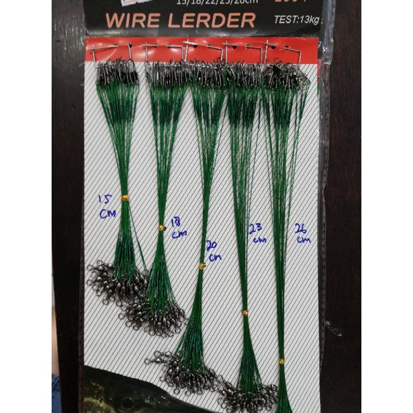 Senar pancing kawat saling wire Sling Neklin benang wire redi