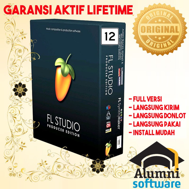 [FULL VERSION] FL Studio 12 Producer Edition - Fruity Loops GARANSI AKTIVASI