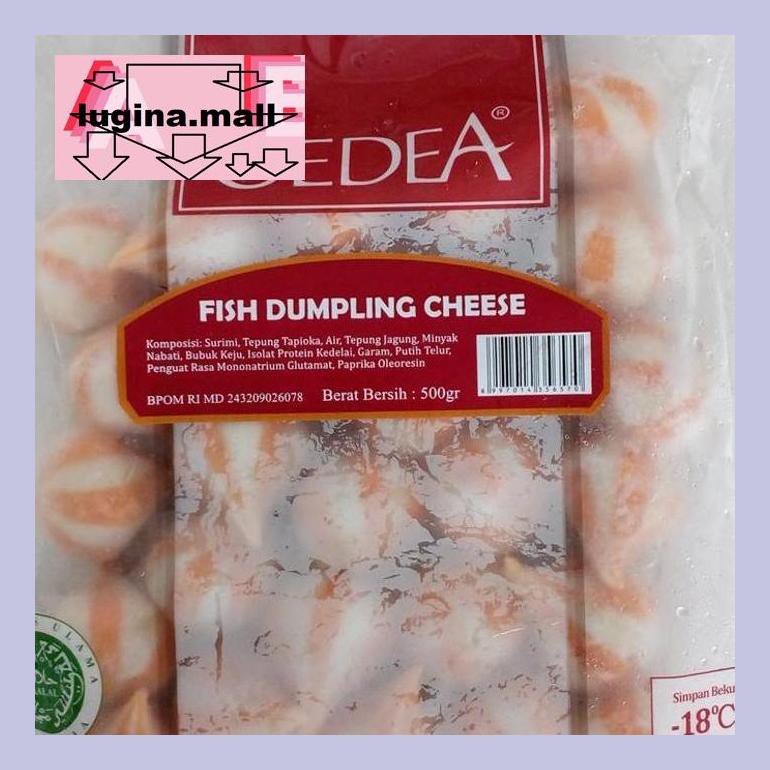 

Lugeypsum Cedea Fish Dumpling Cheese 500Gr S30Luu