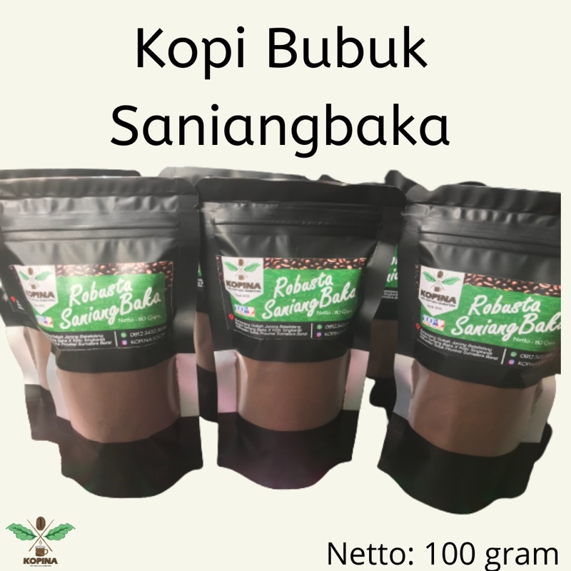 

Kopi Bubuk Robusta Saniangbaka | Kopi Solok | Kopi Minang