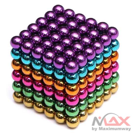 ANTSMAG Mainan Magnetik Force Magic Bucky Ball Leisure Time - 203 Warna Multi Warna