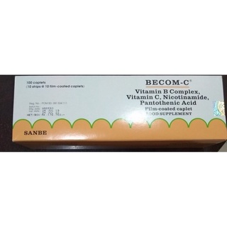 Jual BECOM C MULTIVITAMIN - BOX ISI 100 | Shopee Indonesia