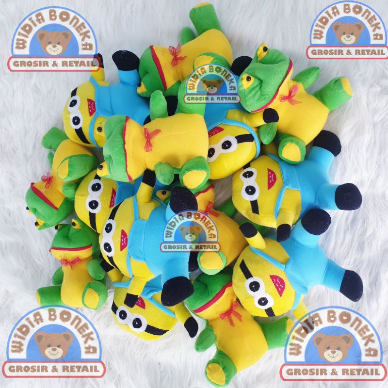 BONEKA JERAPAH / ZEBRA / MINION / KEROPI / BABY SHARK / GAJAH / KANGURU /  WORTEL / PISANG / BABI / SAPI OBRAL