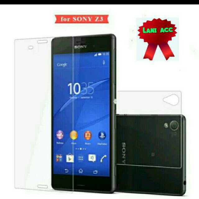 Tempered Glass Sony Xperia Z3 Big full set Docomo & Global