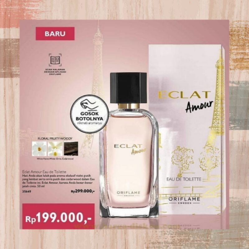 APR | Eclat Amour Eau de Toilette Oriflame