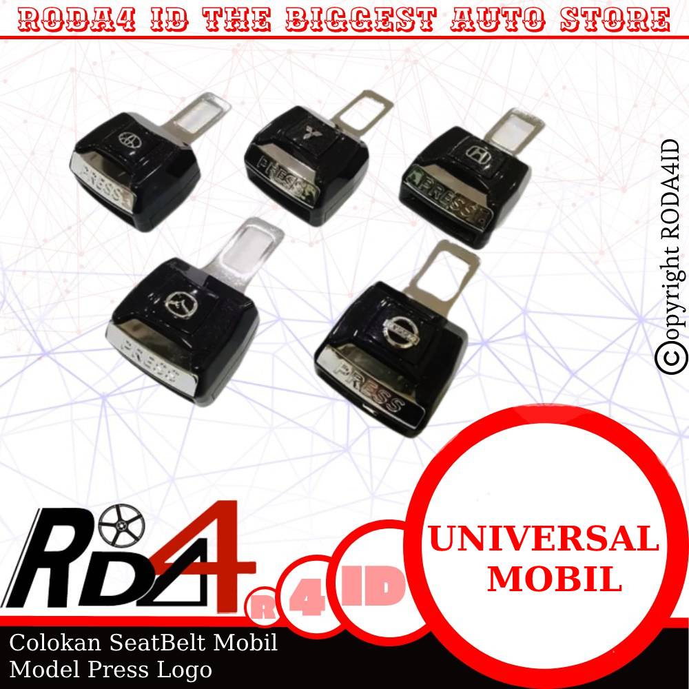 Colokan Seatbelt Alarm Buzzer Stopper Seat Belt buckle Model Press