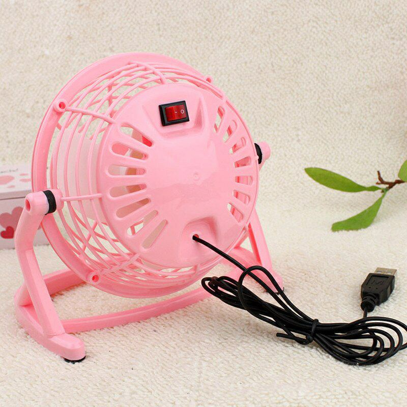 Kipas angin portable mini power usb mini fan geleng kecil