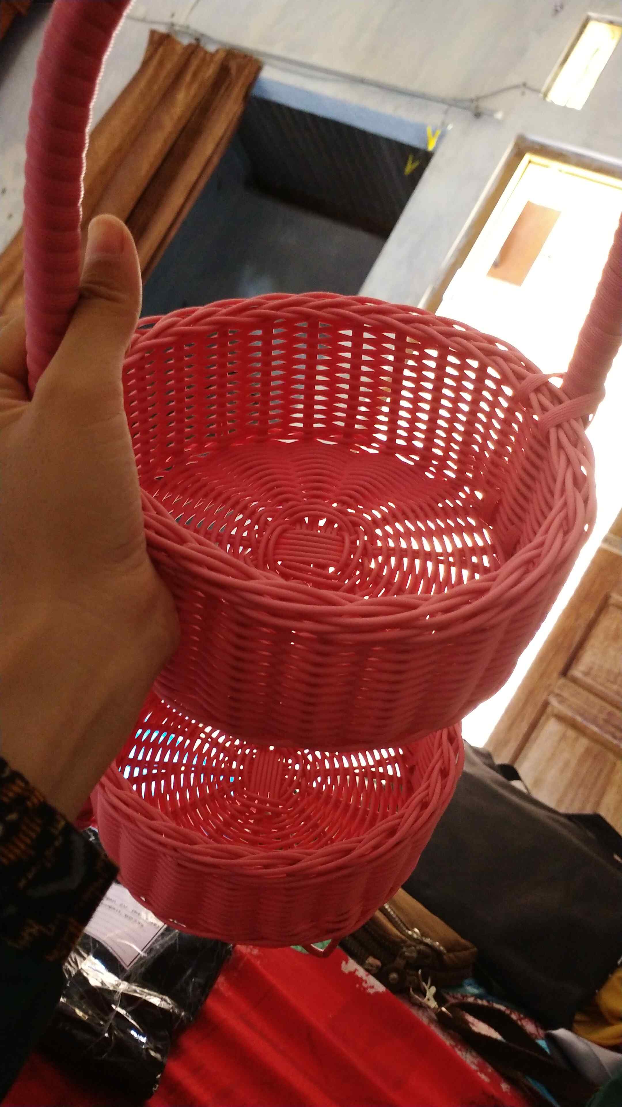 Keranjang Bumbu Rotan 2 Susun