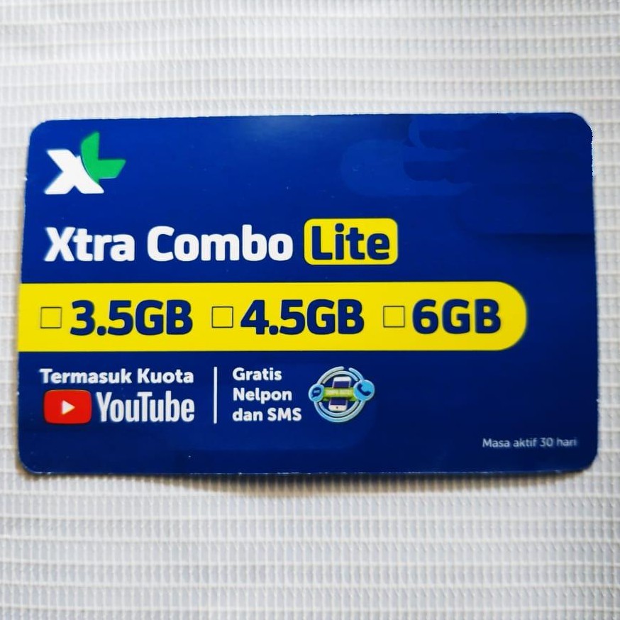 V Xl 1 Xtra Combo Lite 3 5gb 4 5gb 6gb Unlimited Turbo Shopee Indonesia