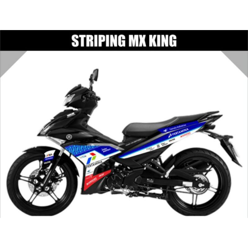 striping Jupiter MX king /variasi pertamina mandalika