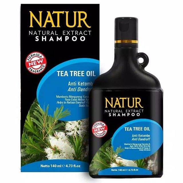 Natur Shampoo Tea Tree Oil - Anti Ketombe