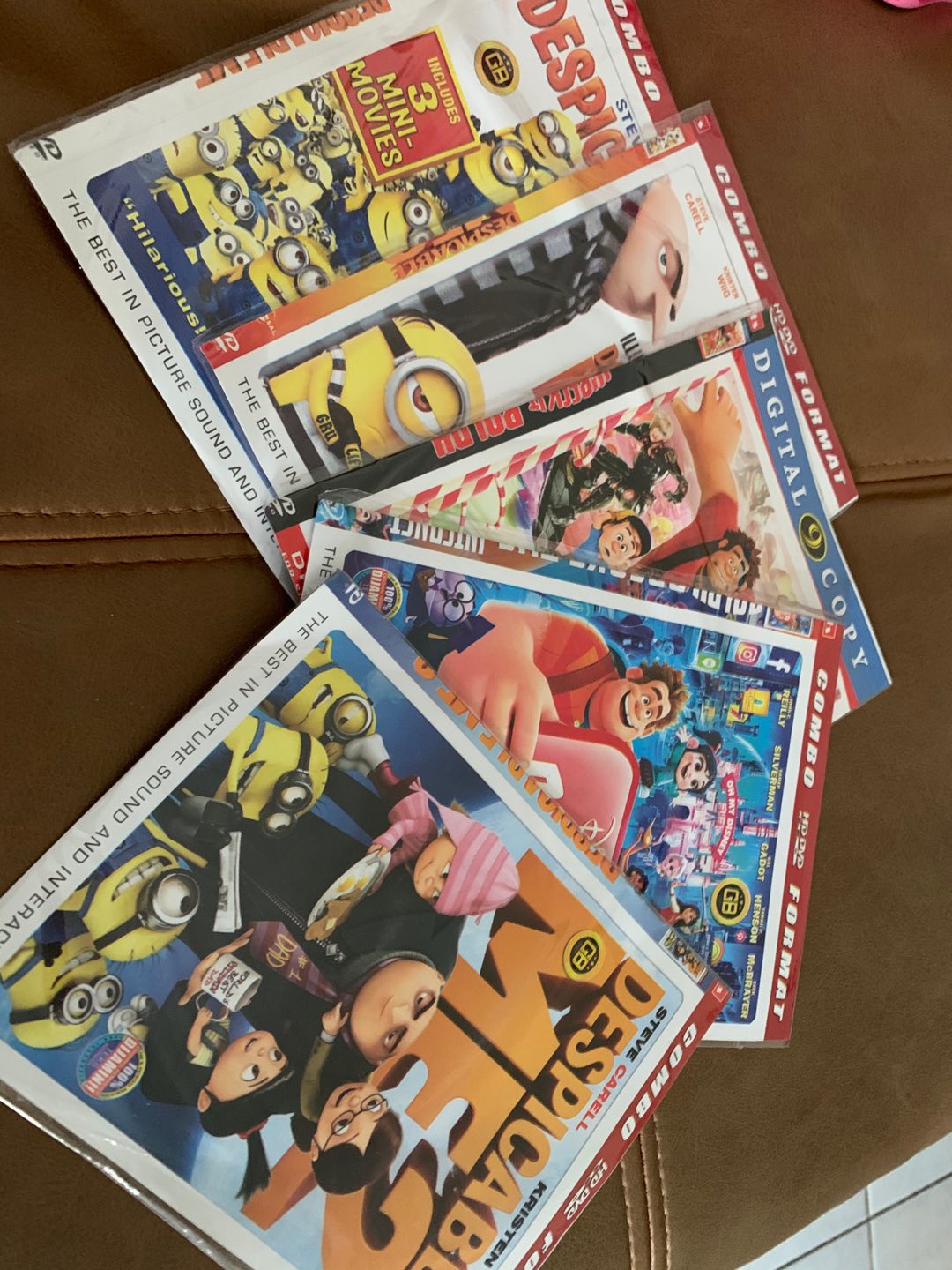 Dvd Film Despicable Me Lengkap 3disc