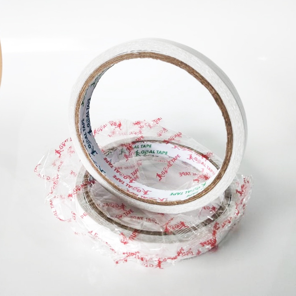 

Goal tape Double Tape kertas 12mm x 8m Double side tape