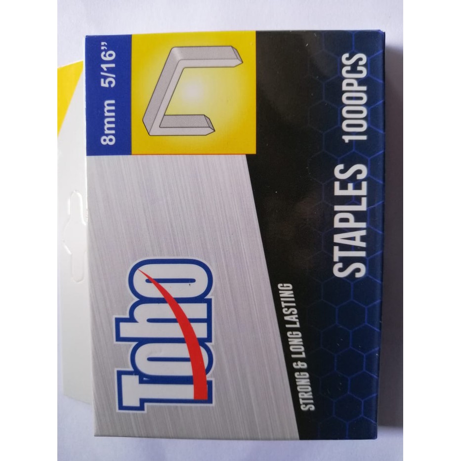 

Order Langsung Isi / Refill Staples Gun / Gun Tacker / Hekter Tembak TOHO 8mm 5/16 Murah