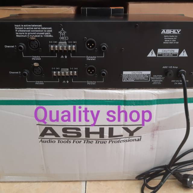 Equalizer Ashly GQX3102 Baru