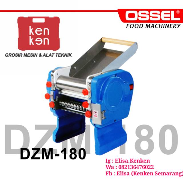 Giling Mie Listrik  DZM-180 Ossel