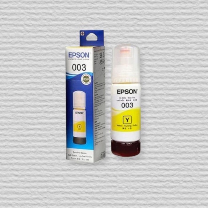 Tinta Epson 003 Original (1Set) Refill Ink printer L1110 L3110 L3150 L5190