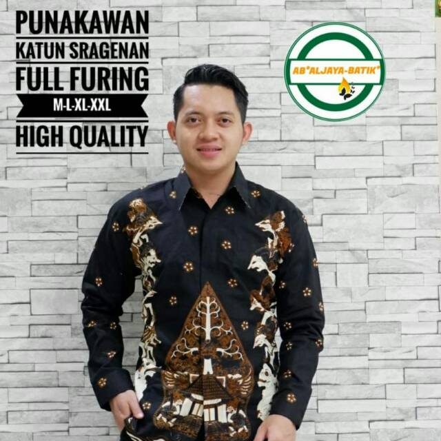 BATIK PUNAKAWAN BAHAN KATUN SRAGENAN ALJAYA BATIK