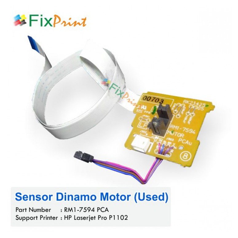 Sensor Motor + Kabel Flexible RM1-7594 PCA HP Laserjet P1102 p1102w