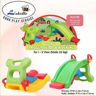 Perosotan Anak Labeille Rocking Slide N Rocker 2 In 1  