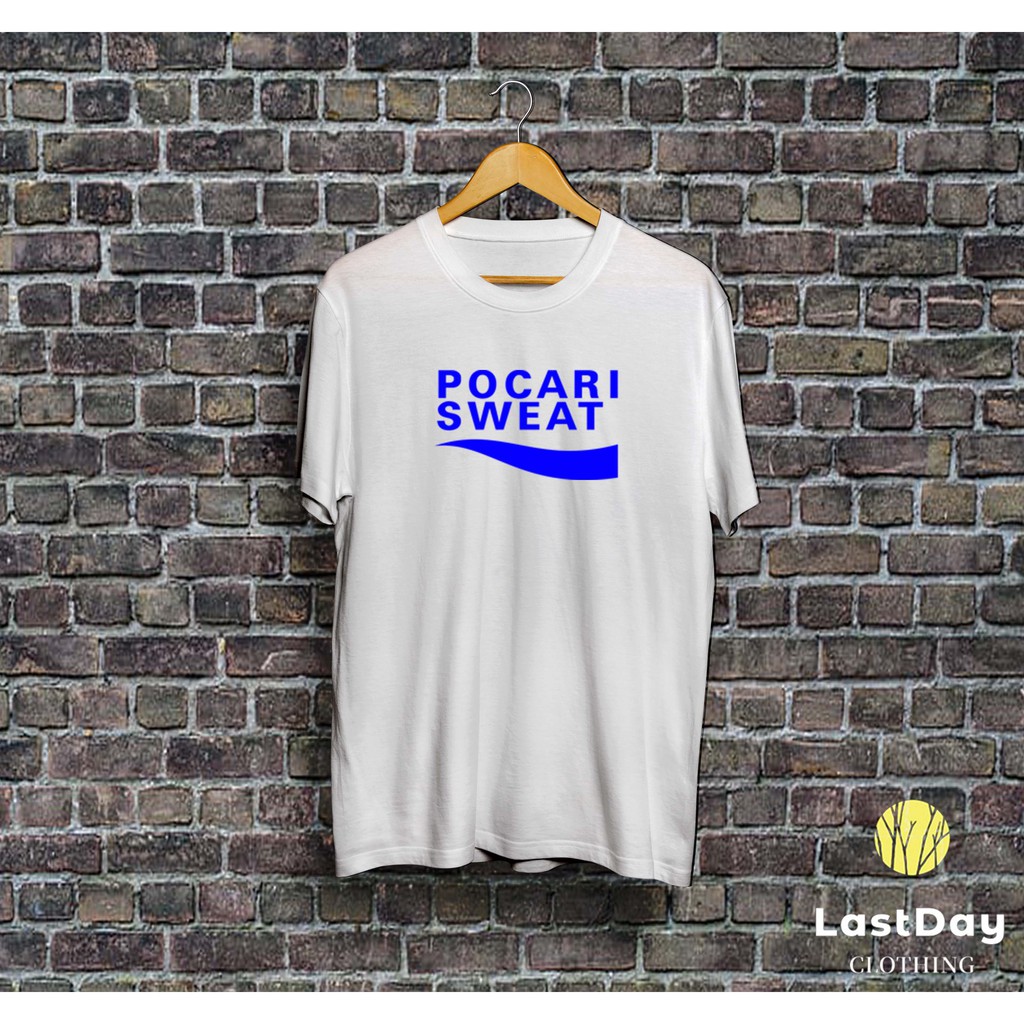 KAOS DISTRO MURAH/PRINTED/CUSTOM/KAOS KATUN BERKUALITAS / POCARI SWEAT