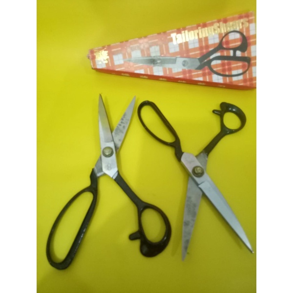 

SALE CUCI GUDANG GUNTING TAILOR 10” 12" / gunting kain / gunting penjahit / gunting besar serbaguna