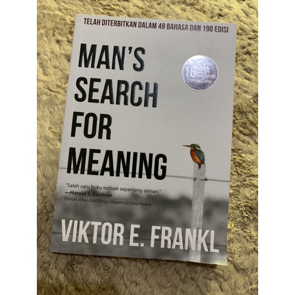 [PRELOVED] Buku Psikologi Man's Searching For Meaning