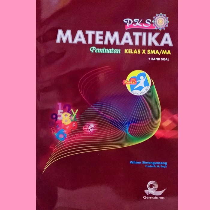 

❤BISA COD❤ Buku Matematika PKS kelas 10 Peminatan SMU/MA