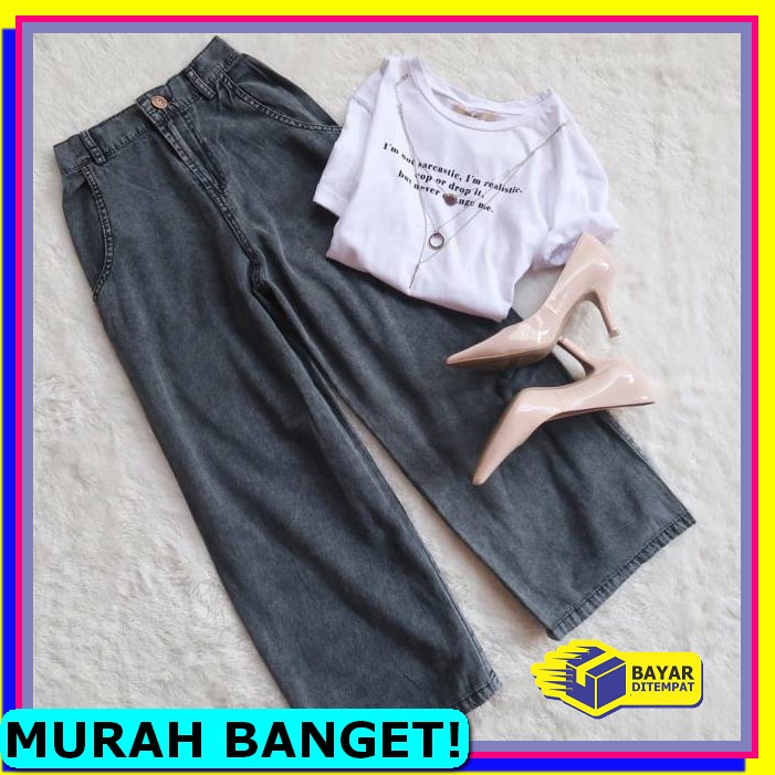 Boyfriend Jeans / Boyfriend Sobek-Boyfriend Jumbo-Model Lapis-Jen TK824 Meisa Kulot Boyfriend Jeans